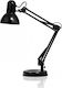 Fos me Bürobeleuchtung mit klappbarem Arm für E27 Lampen in Schwarz Farbe