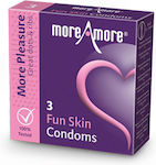 MoreAmore Prezervative Fun Skin 3buc