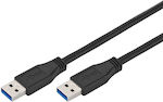Goobay USB 3.0 Cable USB-A male - USB-A male 0.5m (95716)