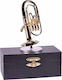 SP Souliotis Metallic Miniature Musical Instrument 5x4x10cm