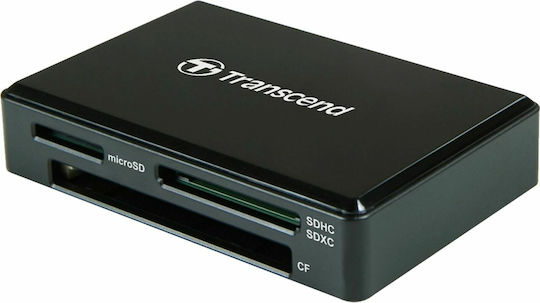 Transcend RDC8K2 Card Reader USB 3.1 για SD/microSD/CompactFlash