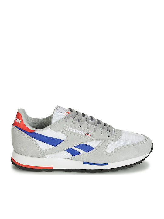 Reebok Cl Leather Ανδρικά Sneakers Λευκά