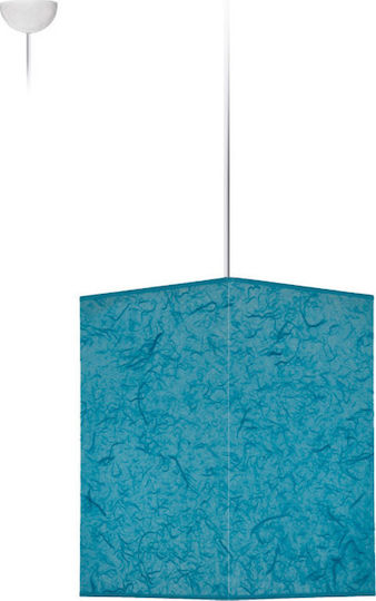 Starlight Pendant Light Turquoise 25x25x35cm