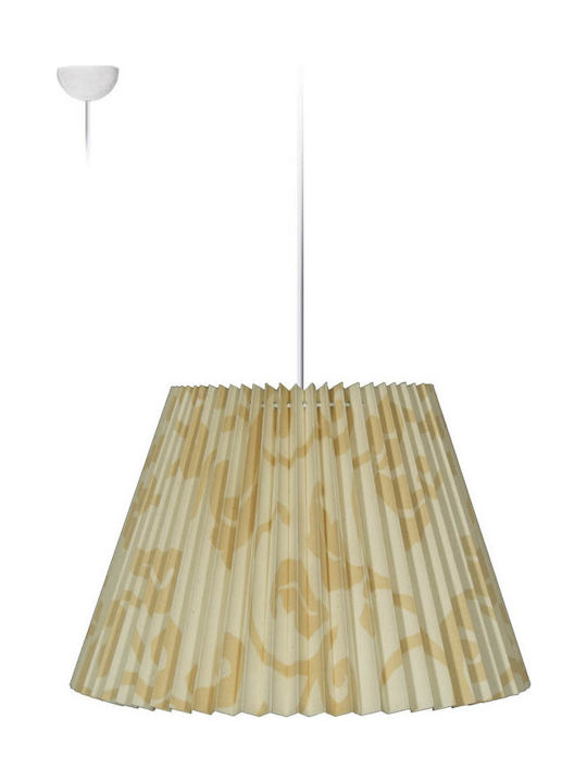 Starlight Pendant Light Beige with Socket E27