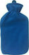 Real Care Hot Water Bottle with Cover Blue 2000ml