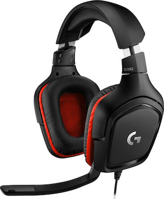 Logitech G332 Über Ohr Gaming-Headset mit Verbindung 3,5mm Schwarz