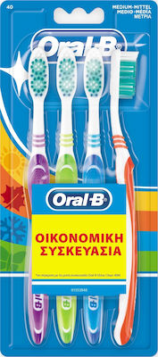 Oral-B 123 SHINY CLEAN 40 Medium