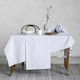 Nima Initial Cotton Tablecloth Γκρι 150x220cm