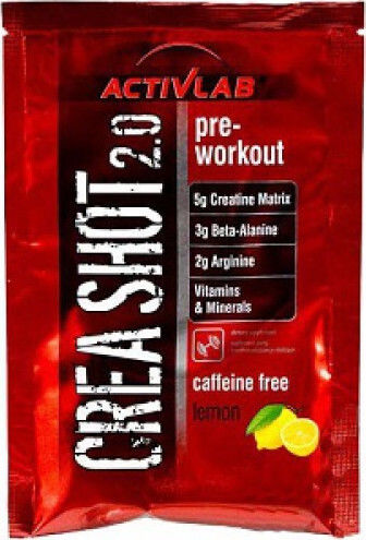 ActivLab Crea Shot 2.0 Κρεατίνη με Γεύση Λεμόνι 20gr