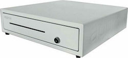 Approx APPCASH01WH Cash Drawer with 5 Coin Slots and 8 Slots for Bills 45.5x47x14.7cm