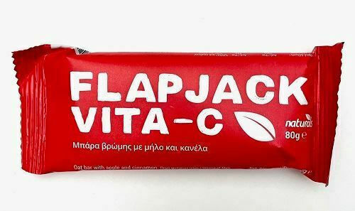 Naturals Baton Cu Cereale Ovăz Energie Nuci Clătită Groasă Cu Măr Și Scorțișoară 90gr