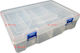 Haitronic Werkzeugkoffer-Organisator 8 Positionen Transparente 22.5x15.5x6cm