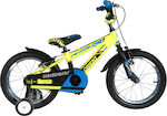 Orient Rookie 16" Παιδικό Ποδήλατo BMX με Σκελετό Αλουμινίου (2021) Κίτρινο