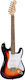 Soundsation Rider S Elektrische Gitarre Stratocaster mit SSS Tonabnehmerkonfiguration Standard