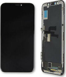 Οθόνη με Μηχανισμό Αφής για iPhone X (Μαύρο)