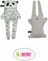 Minene Baby Cloth Cuddly Toy Double Side Gray Minene Baby Cloth Cuddly Toy Double Side Gray