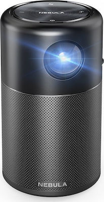 Nebula Capsule Projector με Wi-Fi και Ενσωματωμένα Ηχεία Μαύρος