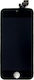 MPSMobile Οθόνη mit Touch-Mechanismus und Rahmen für iPhone 5 (Schwarz)