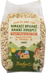 Βιο Αγρός Organic Flakes Oatmeal Χονδρές Whole Grain 500gr 1pcs