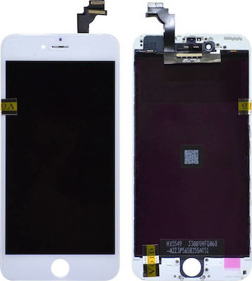 Οθόνη με Μηχανισμό Αφής για iPhone 6 Plus (Λευκό)