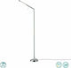 Trio Lighting Filigran LED Floor Lamp H162xW18cm. with Warm White Light 560lm Silver