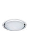 Trio Lighting Miko Rund Draußen LED Panel 95W mit Kaltweiß Licht 5500K