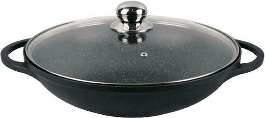 Maestro 32cm Wok Aluminiu cu Strat de Piatră