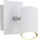 Trio Lighting Marley Single Spot with Socket GU10 in White Color