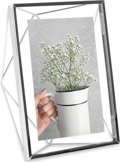 Umbra Prisma Chromium Fotorahmen Metallisch mit Silber Rahmen