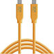 Tether Tools Regular USB 3.1 Cable USB-C male - USB-C male Πορτοκαλί 4.6m (CUC15-ORG)