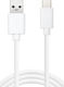 Sandberg USB 3.0 Kabel USB Typ-C männlich - USB-A Weiß 1m 336-15