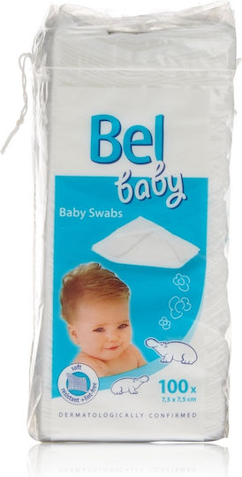 Hartmann Baby Bel Gaza Medicală Non-Sterilă 7.5x7.5cm 100 Bucăți