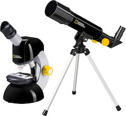 National Geographic Set Telescope Microscope