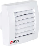 Viospiral Mirena Wall-mounted Ventilator Bathroom 100mm White