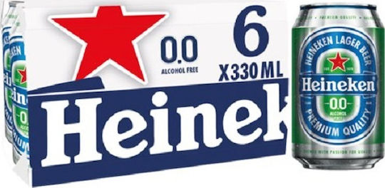 Heineken 0% Lager Kiste 6x330ml