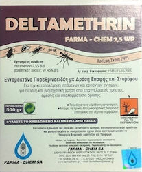 Farma Chem Deltamethrin 2.5 WP Εντομοκτόνο σε Σκόνη 500gr