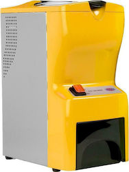 Johny Eiscrusher mit Produktion 40 kg/h und Leistung 120W mit Abmessungen 19x30x40cm Gelb Johny Eiscrusher mit Produktion 40 kg/h und Leistung 120W mit Abmessungen 19x30x40cm Gelb