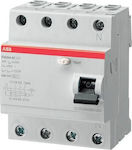 LEAKAGE RELAY 4X63A ABB 0,03A FH204 AC-63/0,03