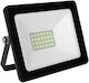 Aca Waterproof LED Floodlight 20W Cold White 60...