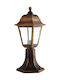 Aca Lamp Lattern Outdoor IP44 for Socket E27 Bronze