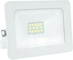 Aca Στεγανός Προβολέας IP66 Ισχύος 150W με Φυσικό Λευκό Φως σε Λευκό χρώμα Q15040W