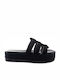 Sante Damen Flache Sandalen Flatforms in Schwarz Farbe