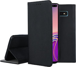 Forcell Synthetic Leather Book Black (Galaxy S10+)