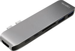 LogiLink Docking Station με Διπλό USB-C DisplayPort 4K PD (UA0302) LogiLink Docking Station με Διπλό USB-C DisplayPort 4K PD (UA0302)