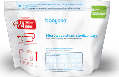 Babyono Microwave Sterilization Pouches for Bottle