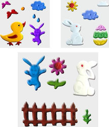 Bunny's Easter Stickers 25pcs