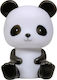 A Little Lovely Company Led Kids Decorative Lamp Panda White 12x13x13εκ.