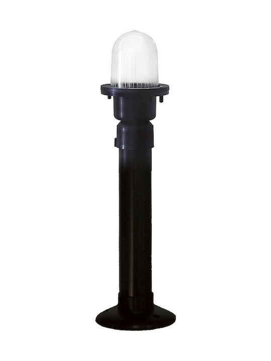 Heronia Outdoor Floor Lamp Kleine Post IP44 for E27 Bulb Schwarz