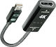 Audioquest Конвертор Mini DisplayPort Мъжки В HDMI Женски 1 Брой MDPDONGLE4