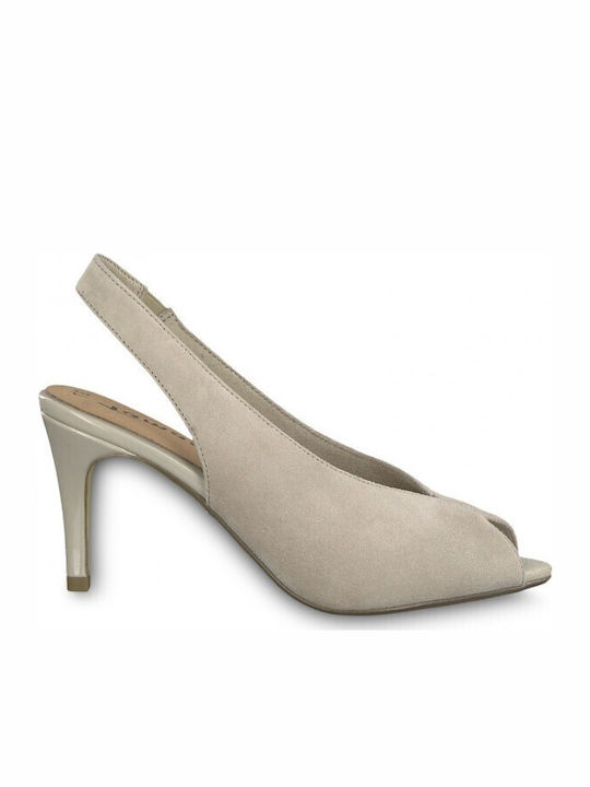 Gray Medium Heels Antelope